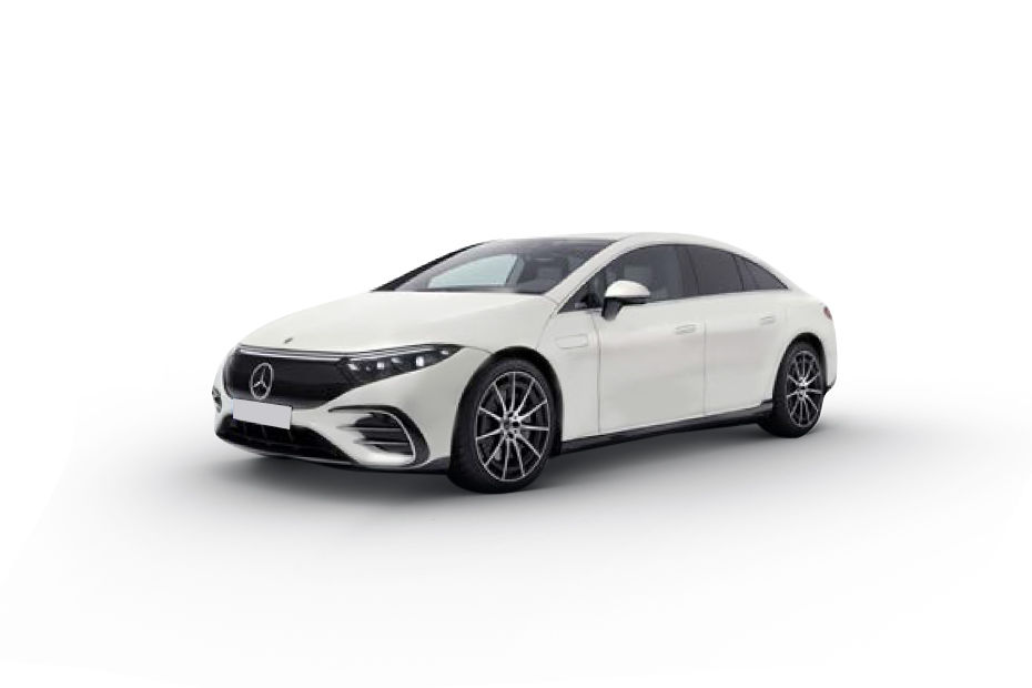 Mercedes-Benz EQS Diamond White Bright colour