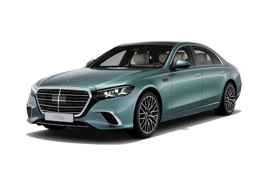 Mercedes-Benz S-Class Verde Silver colour