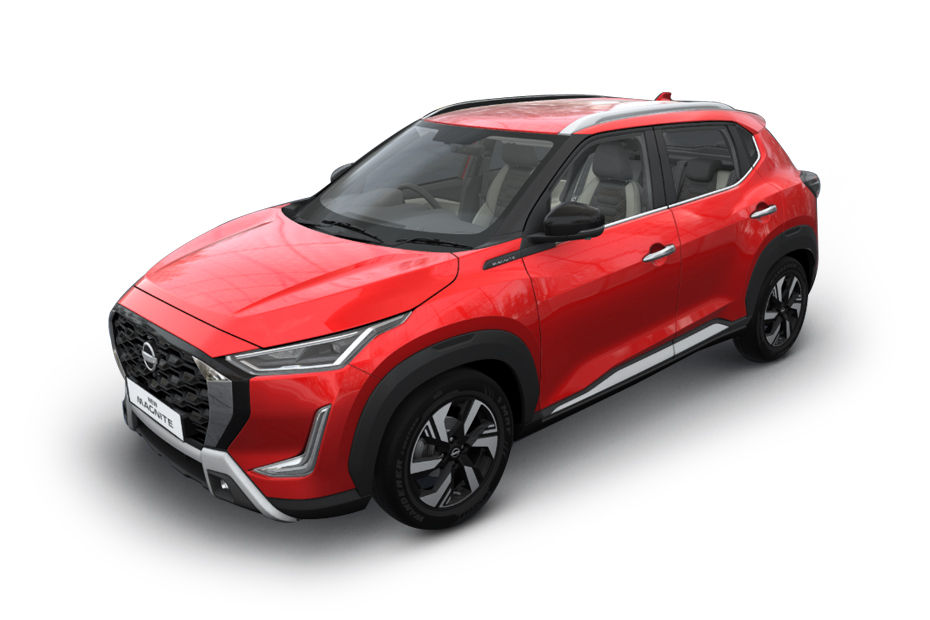 Nissan Magnite Flare Garnet Red colour
