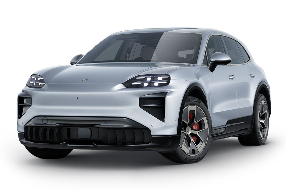 Porsche Cayenne Electric Dolomite Silver Metallic colour
