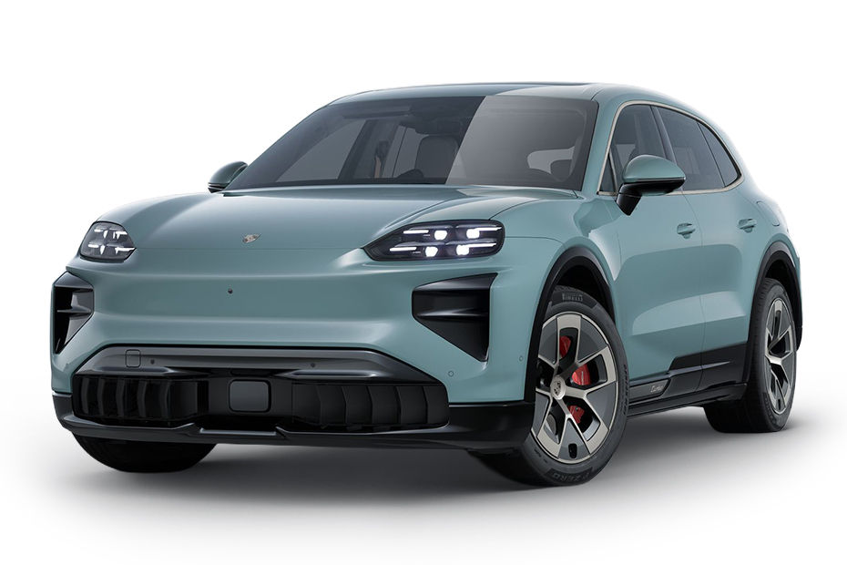 Porsche Cayenne Electric Mystic Green Metallic colour