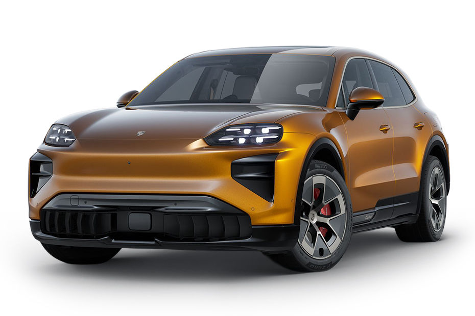 Porsche Cayenne Electric Madeira Gold Metallic colour