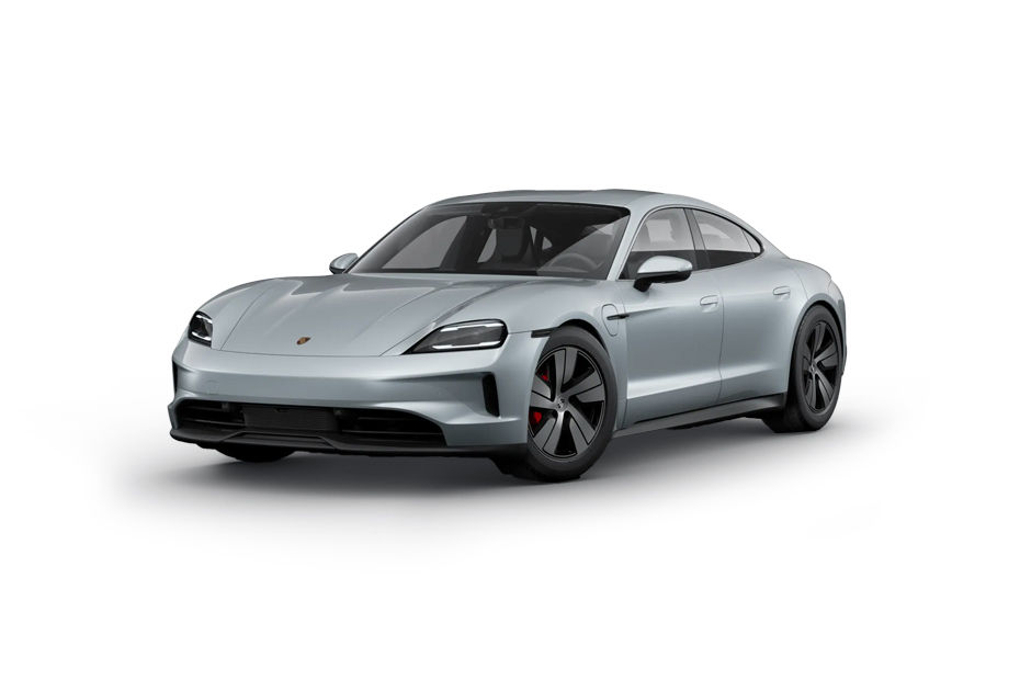 Porsche Taycan Dolomite Silver Metallic colour
