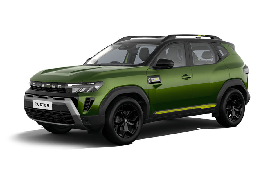 Renault Duster Mountain Jade Green With Black Roof colour