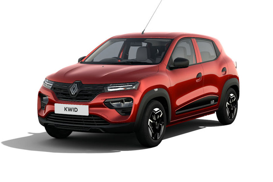 Renault KWID Fiery Red colour
