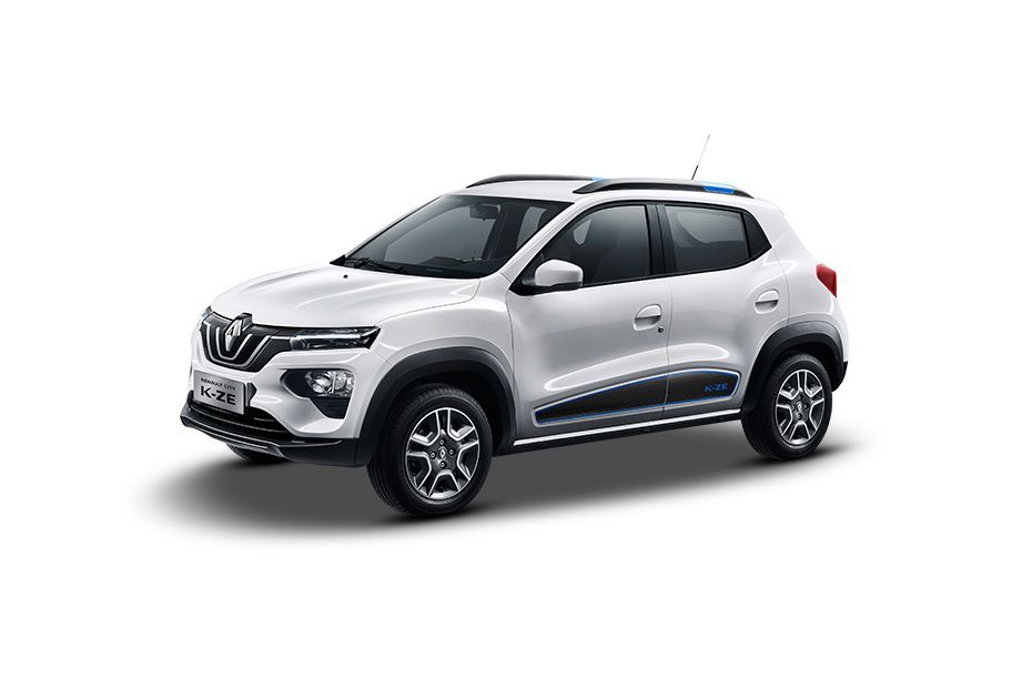 Renault K-ZE White colour