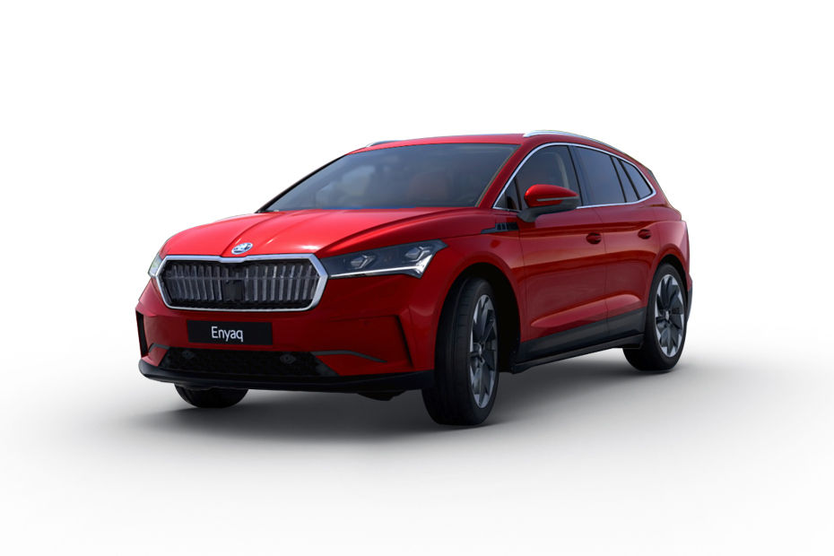 Skoda Enyaq Velvet Red colour