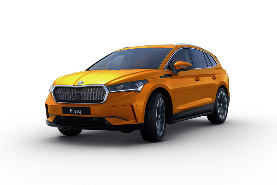 Skoda Enyaq Phoenix Orange colour