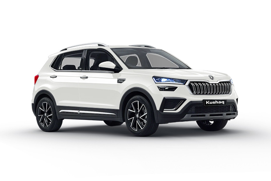 Skoda Kushaq Candy White Colour