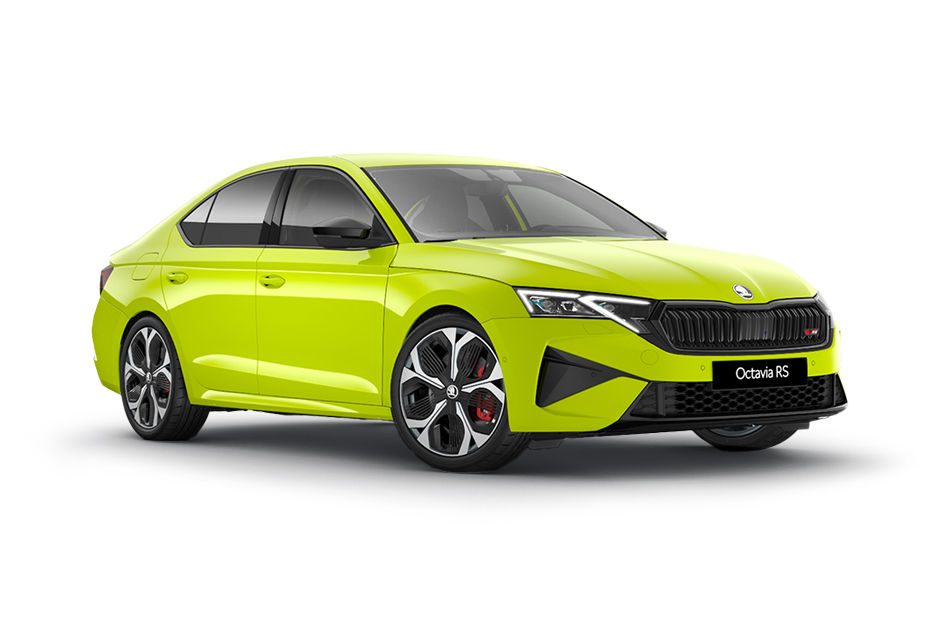 Skoda Octavia RS Mamba Green colour