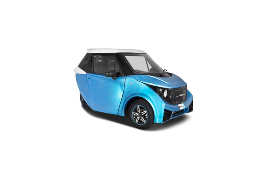 Strom Motors R3 Blue With White Roof colour