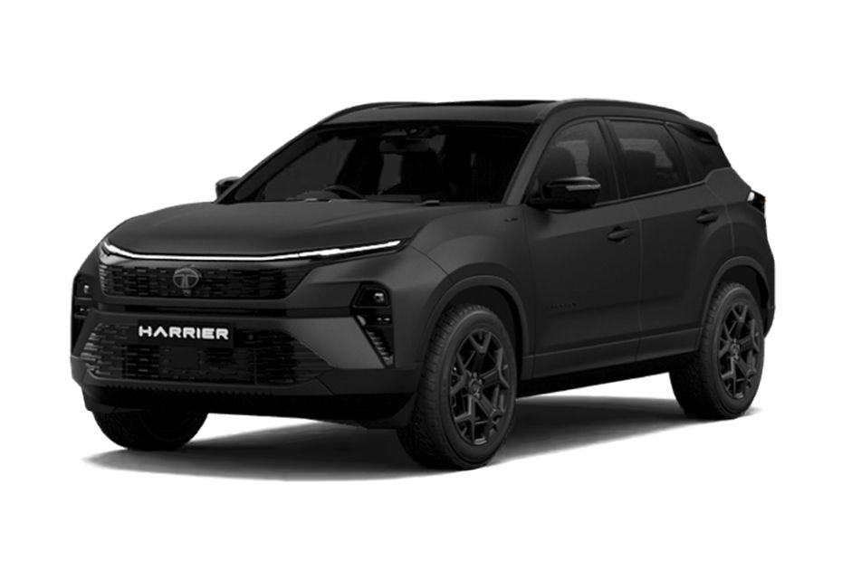 Tata Harrier Matte Stealth Black colour