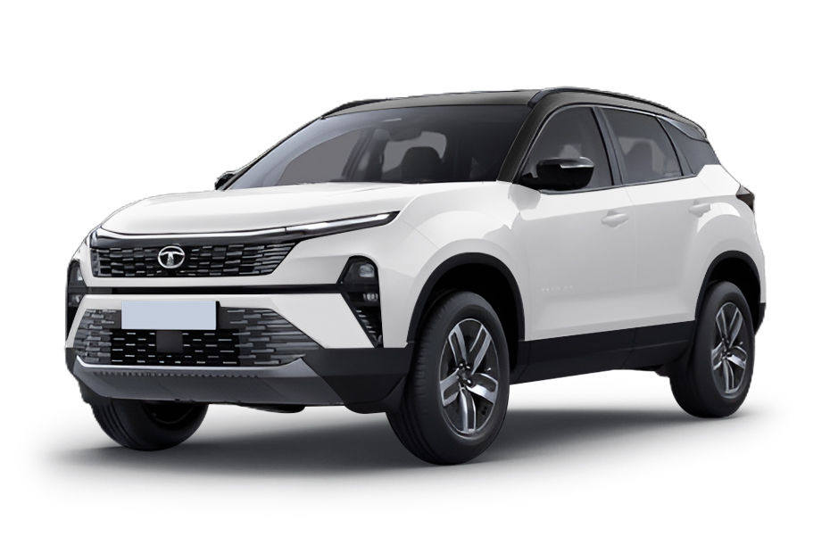 Tata Harrier Pristine White Dual Tone colour