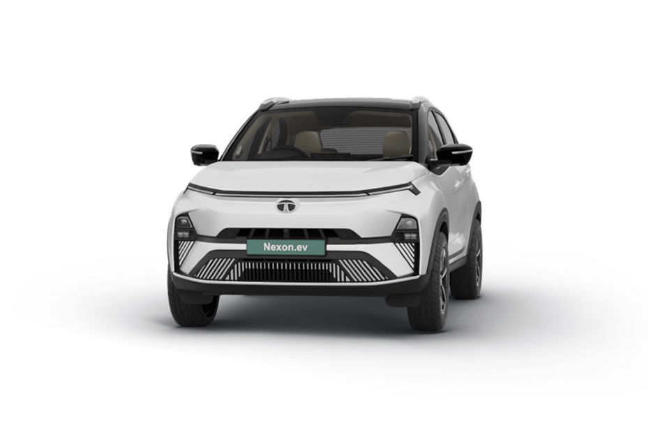 Tata Nexon EV Pristine White Dual Tone colour
