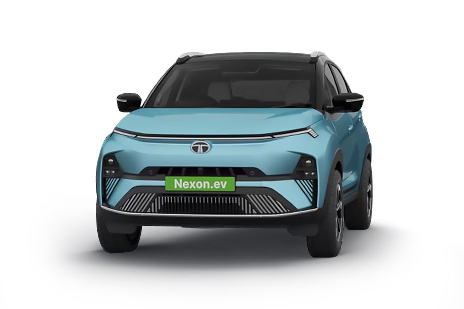 Tata Nexon EV Ocean Blue With Black Roof colour
