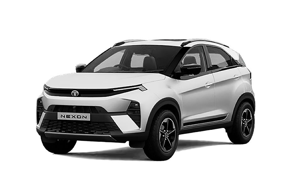 Tata Nexon Pristine White colour