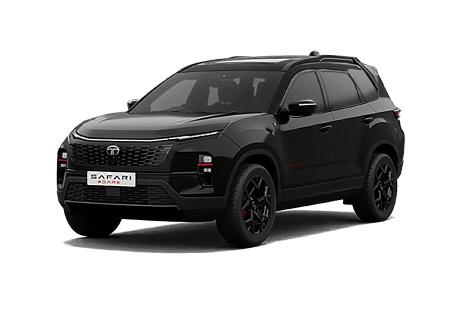 Tata Safari Carbon Black colour