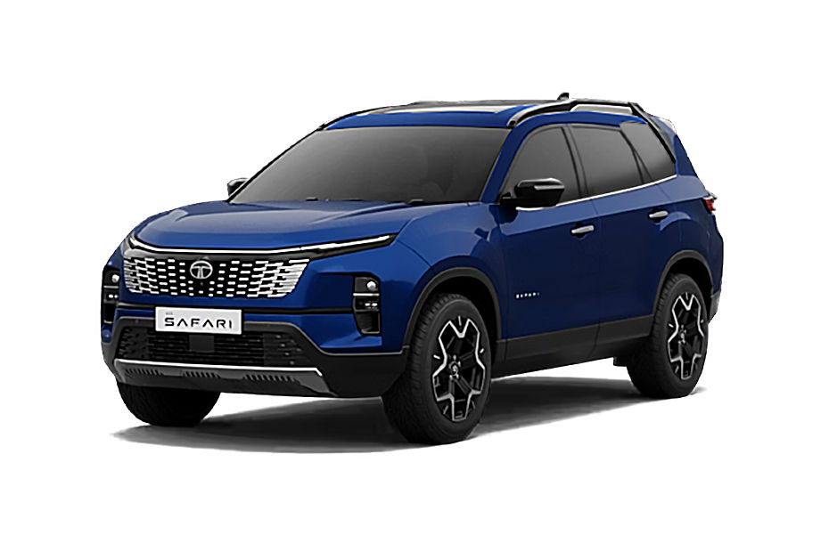 Tata Safari Royal Blue colour