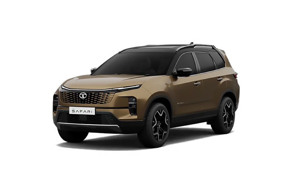 Tata Safari Cosmic Gold Black Roof colour