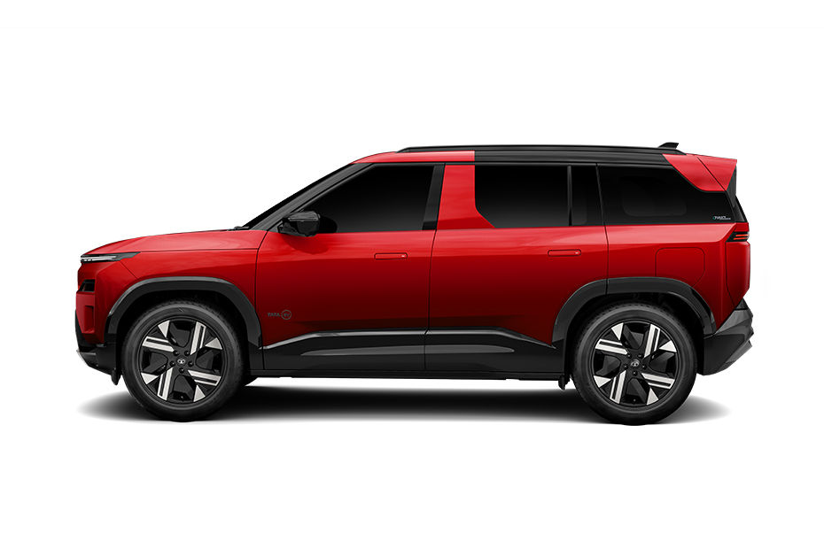 Tata Sierra EV Bengal Rouge colour