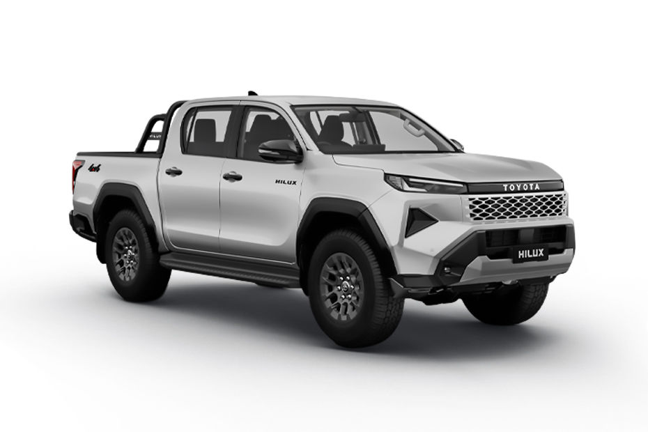 Toyota Hilux Platinum Pearl White Metallic colour