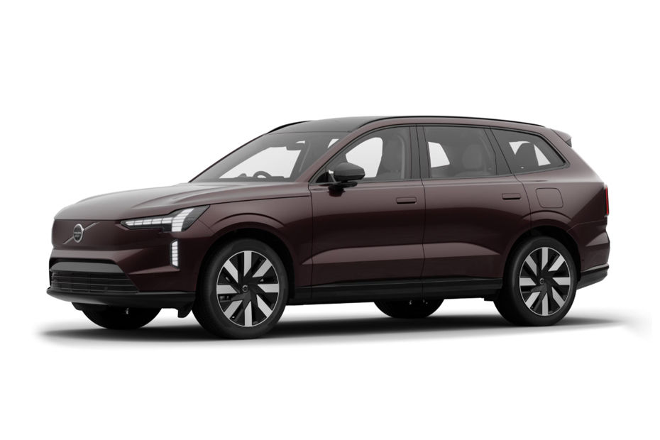 Volvo EX90 Mulberry Red colour